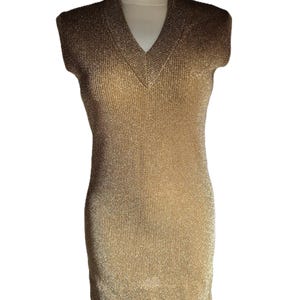 gold lurex mini dress Renesmay Lurex Halter Mini Dress / Gold | MESHKI