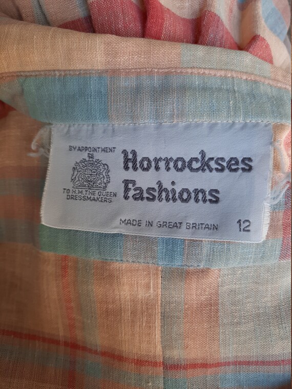 Horrockses Fashions vintage 1980s pastel colours … - image 9