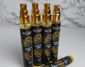 Egyptian Musk Body Oil, Best Quality Spray, Pure Oil, Uncut Oil, Unisex Oil, Honeymoon Gift, 1 Fragrance Spray, Perfume Oil Romantic Scents