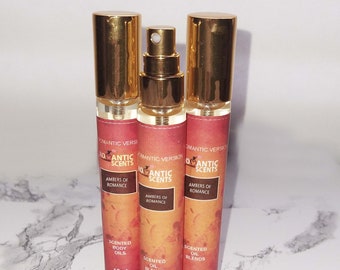 Ambers of Romance Body Oil, ROMANTIC SCENTS, Best Quality Spray, Pure Oil, Uncut Oil, Fragrance Oil, Women, Girls Lady Spray, 1 Glass Bottle