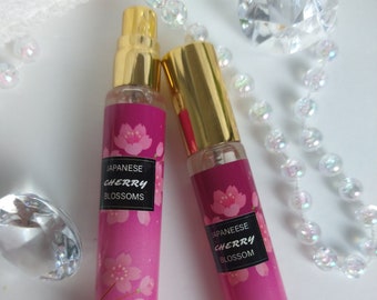 Japanese Cherry Blossom Body Oil Premium Fragrance Spray, Best Quality Spray, Uncut Fragrance Oils Unisex, 1 Perfume Bottle