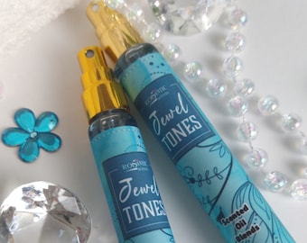 Jewel Tones Body Oil, ROMANTIC SCENTS, Uncut Oils Premium Quality, Signature Perfume, Gift for Soul Mate, Unisex Spray, 15ML, 1 Glass Bottle