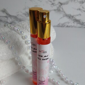 Lick Me All Over Body Oil ROMANTIC SCENTS, Best Quality Spray, Premium Quality Oils, Pure Oils, Uncut Fragrance Oil Unisex, 1 Perfume Bottle