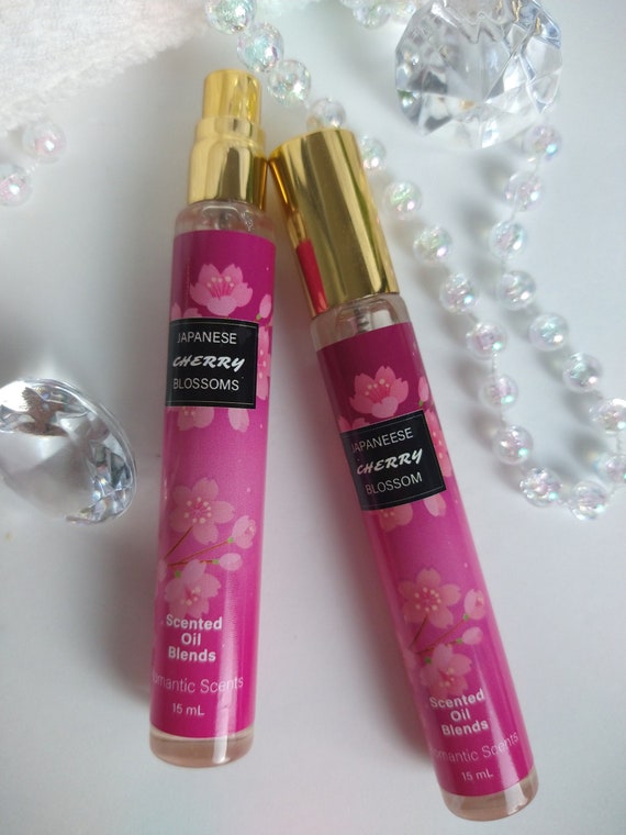 Japanese Cherry Blossom Body Oil Premium Fragrance Spray, Best Quality Spray, Uncut Fragrance Oils Unisex, 1 Perfume Bottle