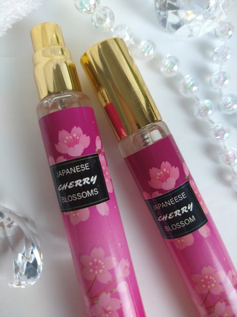 Japanese Cherry Blossom Body Oil Premium Fragrance Spray, Best Quality Spray, Uncut Fragrance Oils Unisex, 1 Perfume Bottle