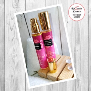 Japanese Cherry Blossom Body Oil Premium Fragrance Spray, Best Quality Spray, Uncut Fragrance Oils Unisex, 1 Perfume Bottle