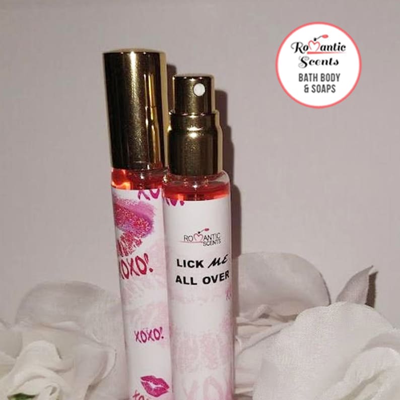 Lick Me All Over Body Oil ROMANTIC SCENTS, Best Quality Spray, Premium Quality Oils, Pure Oils, Uncut Fragrance Oil Unisex, 1 Perfume Bottle