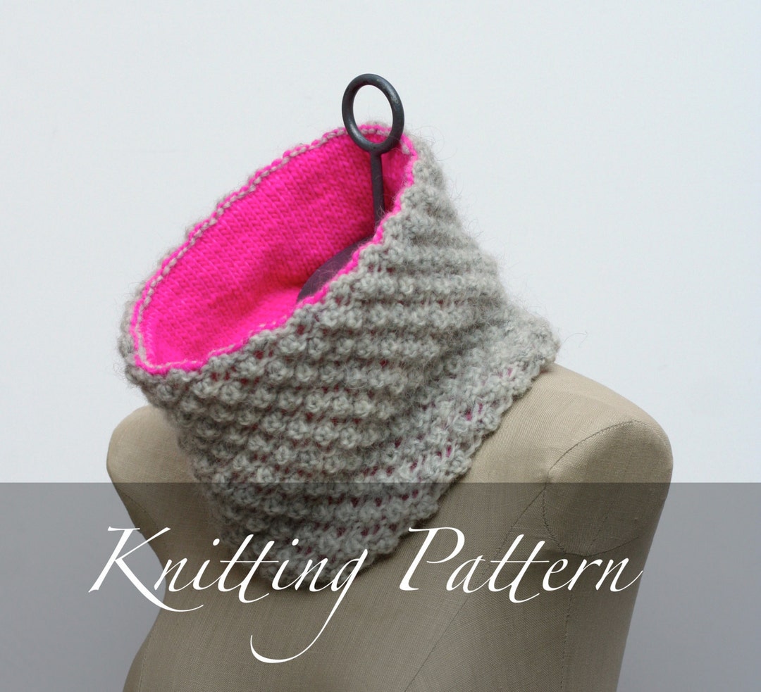 Punto Reversibile Sciarpa Ai Ferri Punto Dritto Modello Di Maglia