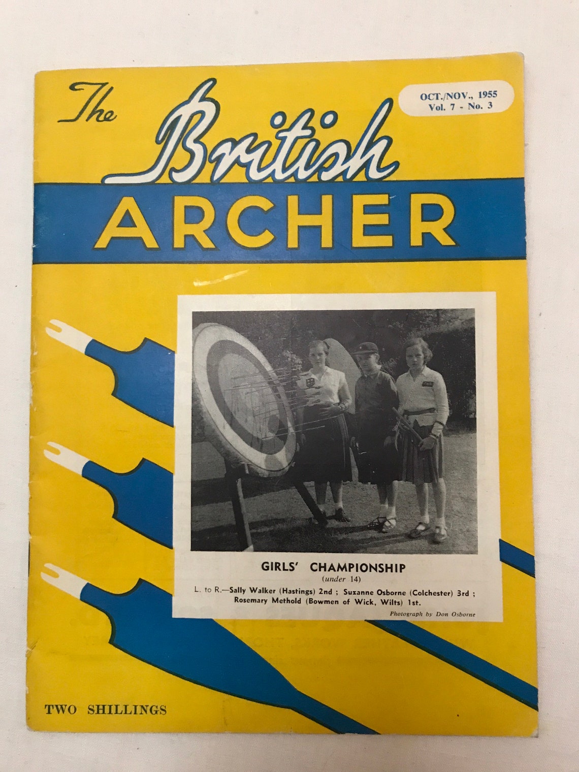 The British Archer Magazine Vol 7 no.3. Advertising stories Etsy