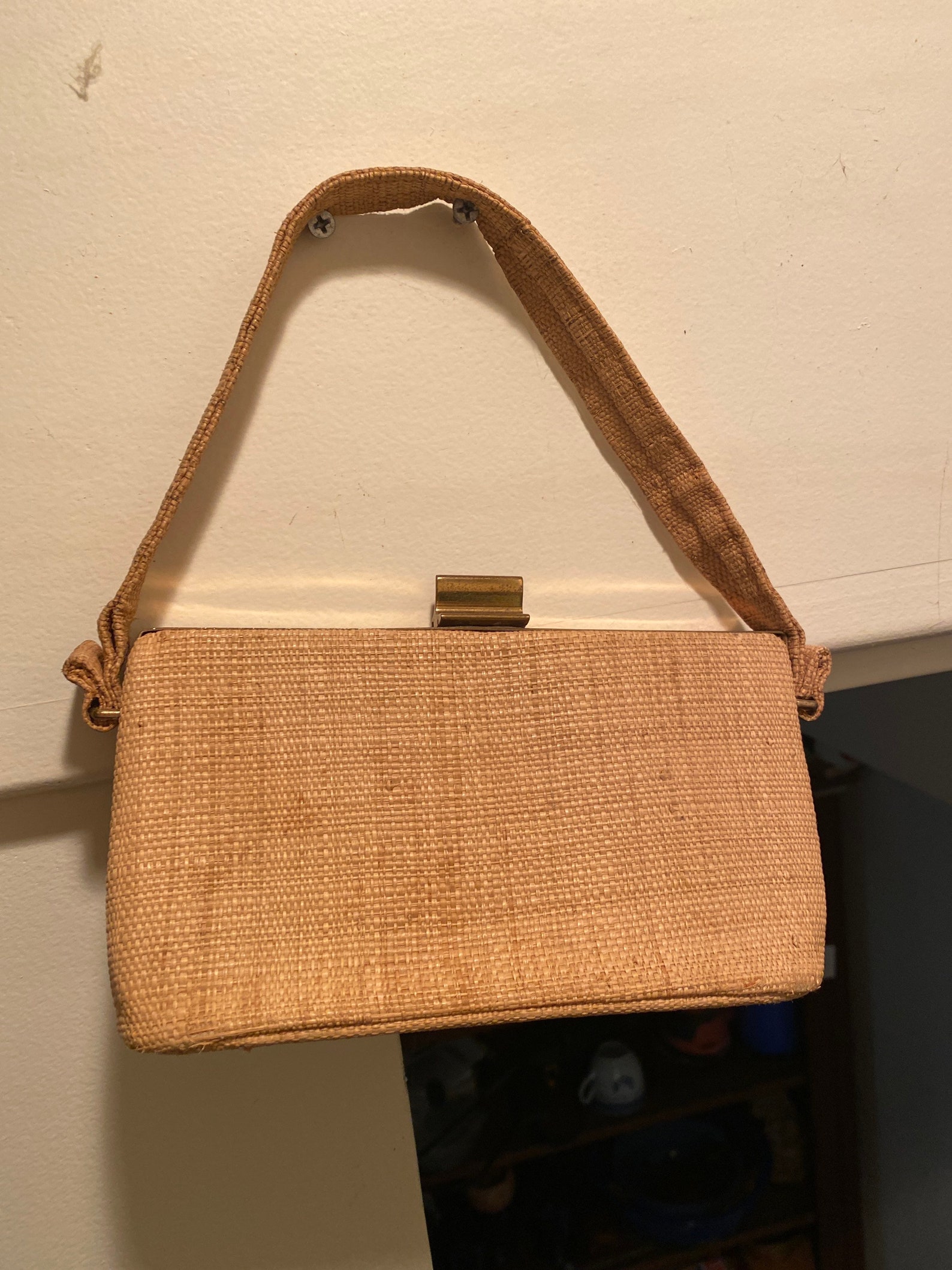 Graceline Master Purse. Basketry Woven Purse. Etsy