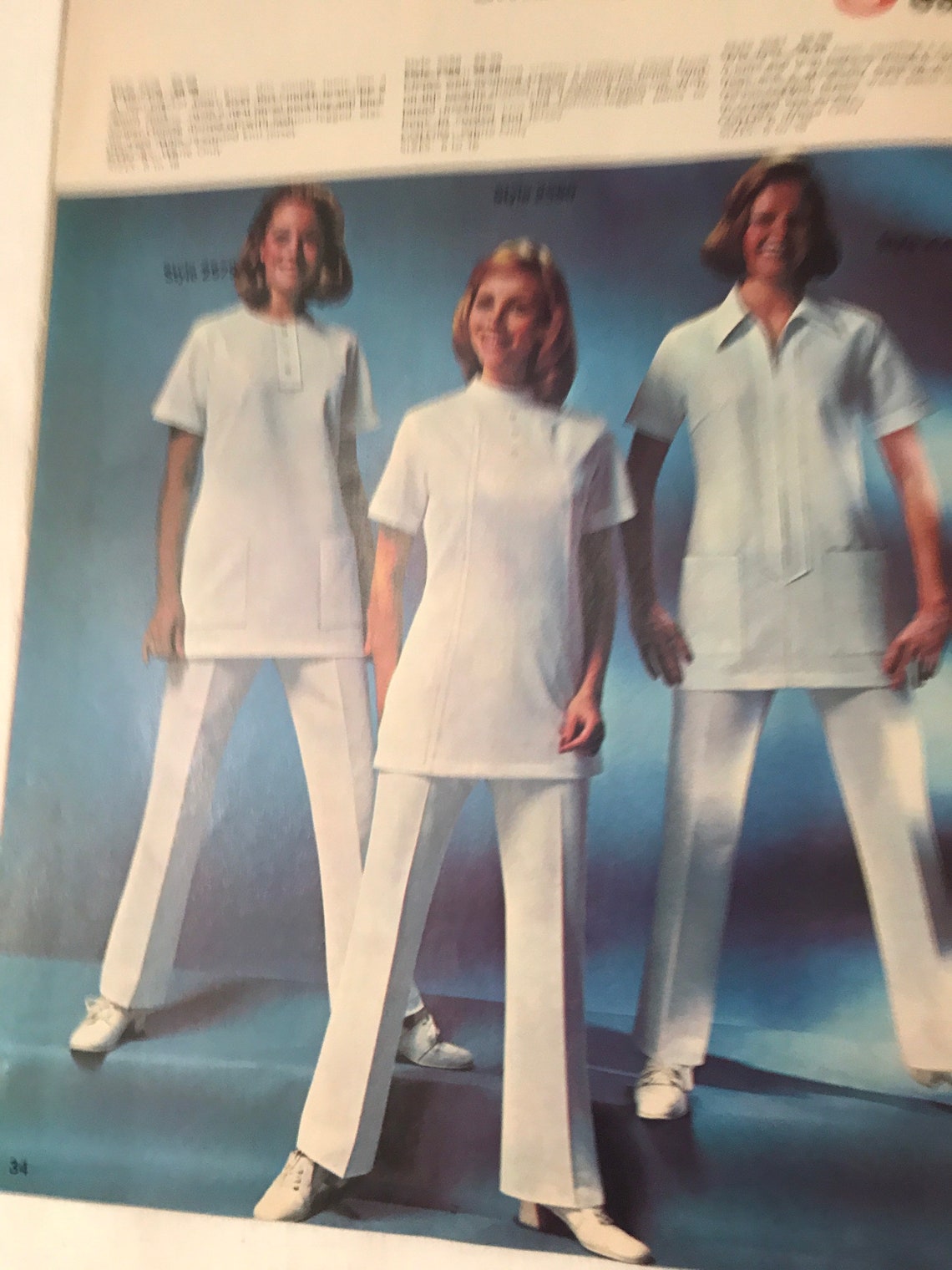 Fall / Winter 1974 S & H Uniforms Catalog Brochure Nurse Etsy