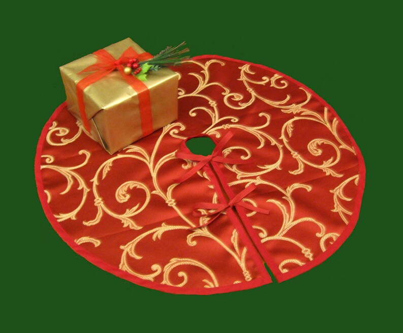 Christmas Tree Skirt Tree Skirt Handmade Christmas Ornament Etsy