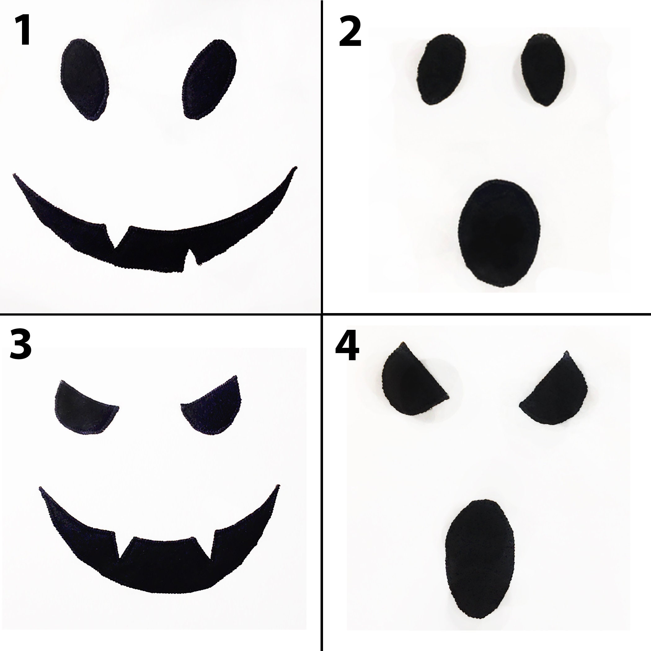 Spooky or Friendly Ghost Hooded Cape Cloak Poncho, Halloween Costume, Child Toddler Adult White Black Any Color
