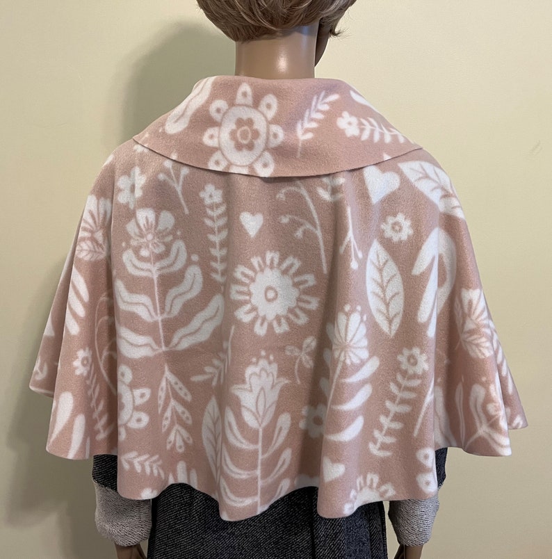 Adaptive Fleece Wheelchair Poncho Hospital Cape or Jacket Etsy