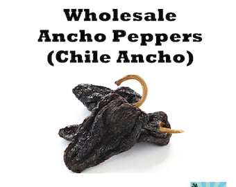 Wholesale Dried Ancho Chile Peppers, Chili Ancho 2 lbs, 5 lbs and 10 lbs