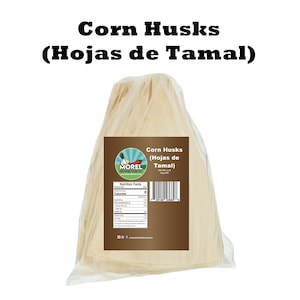 Corn Husks for Tamales, Hojas de Tamal Natural 1 lb, 5 lbs, and 10 lbs.