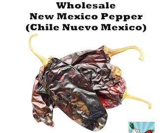 Dried Hatch New Mexico Chile Pepper, Red Chili Pods. 2 Lbs, 5 Lbs, and 10 Lbs