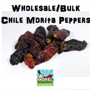 Dried Chipotle Morita Chili Peppers // weights: 1 Lb, 2 Lbs, 5 Lbs, 10 Lbs!