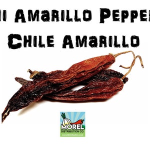 Dried Aji Amarillo Pepper (Chile Amarillo) WT: 4  oz, 8 oz, 1 lb, 2 lb, 5 lb and 10 lb!