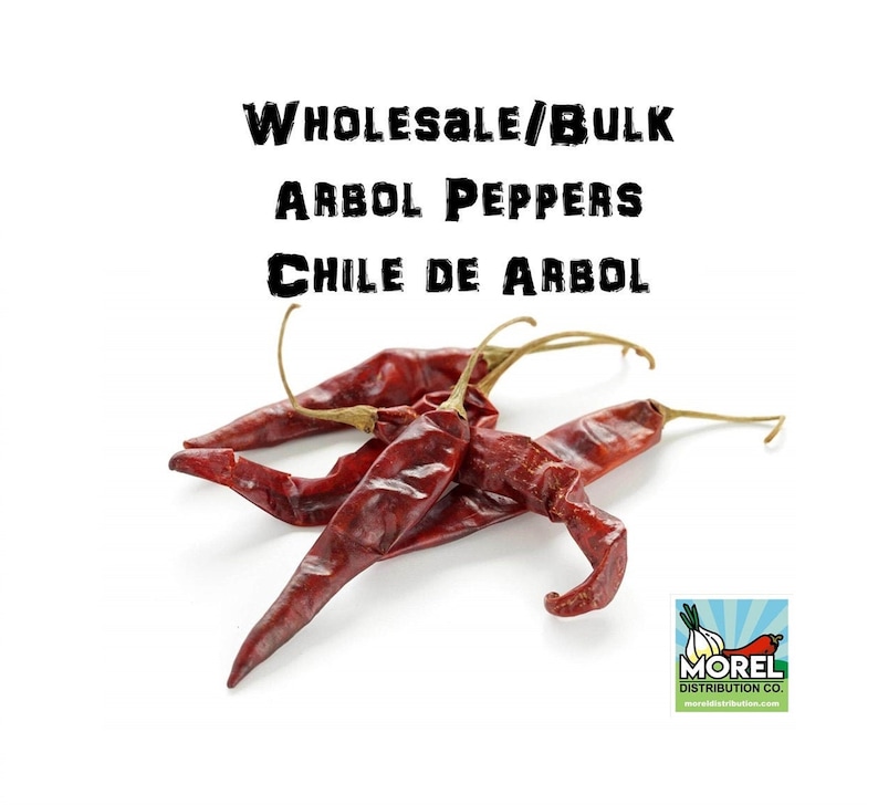 Bulk/wholesale Dried Arbol Chili Peppers chile De Arbol / Etsy