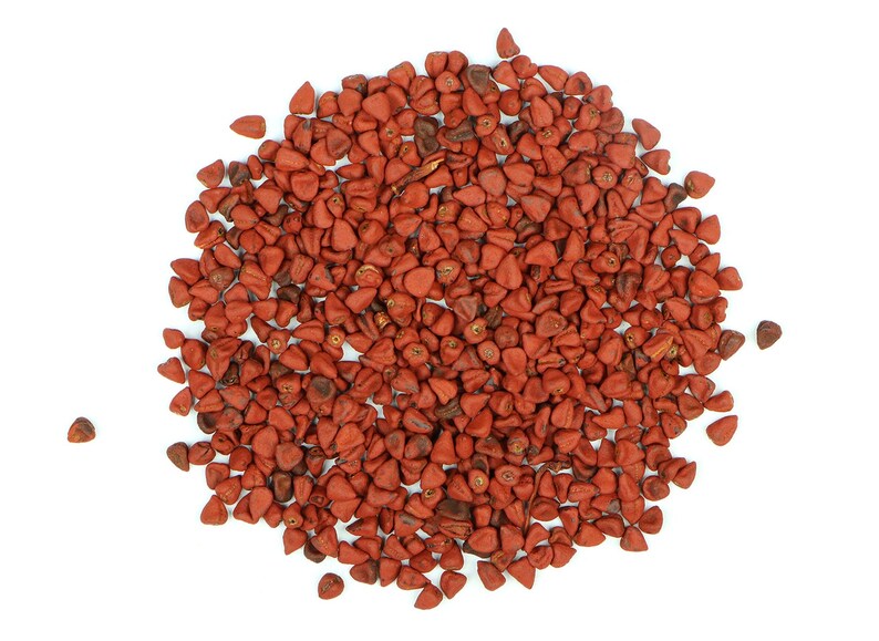 Whole Annatto Seeds, Semillas de Achiote, Bixa Orellana. 2 lbs, 5 lbs, and 10 lbs. image 2