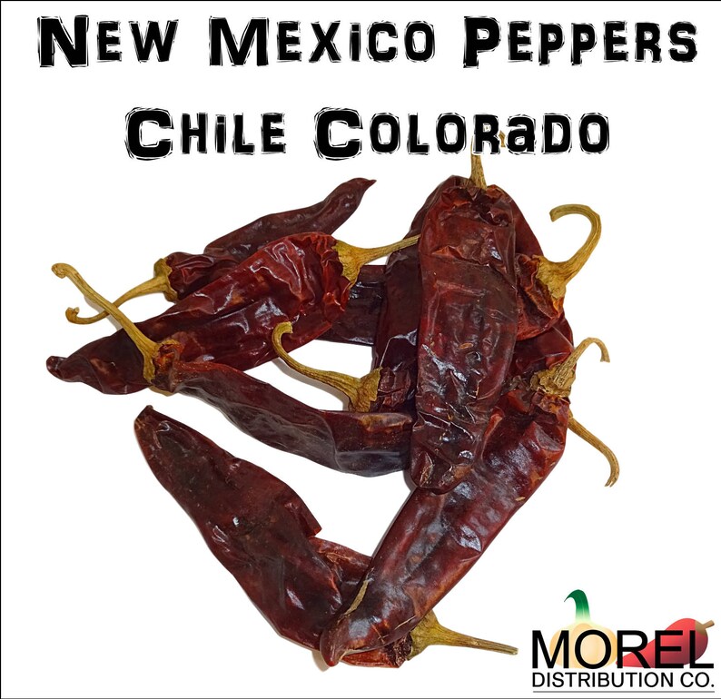 Dried New Mexico Chile Chile Colorado / Weights 4 Oz 8 Oz Etsy