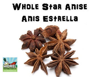 Star Anise Seeds or Star Anise Pods (Anis Estrella) (2 Lbs, 5 Lbs, and 10 Lbs)