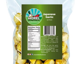 Yerbero Japanese Garlic – 1 LB Bag (400+ Cloves), All Natural & Resealable