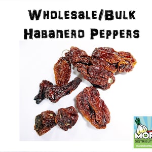 Wholesale Dried Chili Habanero Peppers // Weights: 1 Lb, 2 Lbs, 5 Lbs, and 10 Lbs!