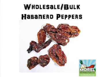 Chile Habanero Seco Mayoreo // Pesos: 1 lb, 2 lbs, 5 lbs, y 10 lbs.