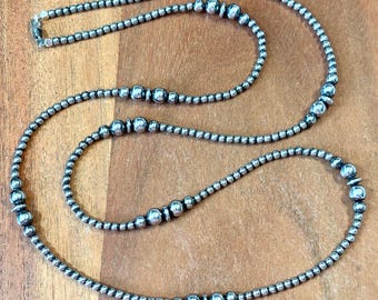 60 Inch Navajo Pearl Beaded Necklace - Etsy