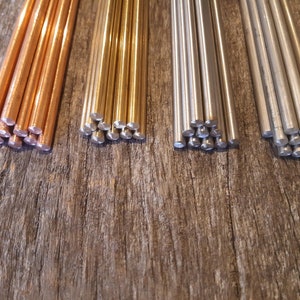 1/4&quot;x11.87&quot;  Rod Copper/ Brass/ Stainless Steel/ Aluminium