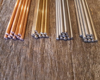 1/8"x11.87"  Rod Copper/ Brass/ Stainless Steel/ Aluminium