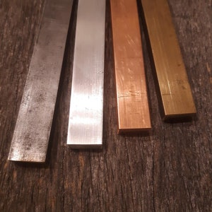 3/8&quot;x3/4&quot;x6&quot; Brass/ Copper/ Aluminium/ SS steel flat stock