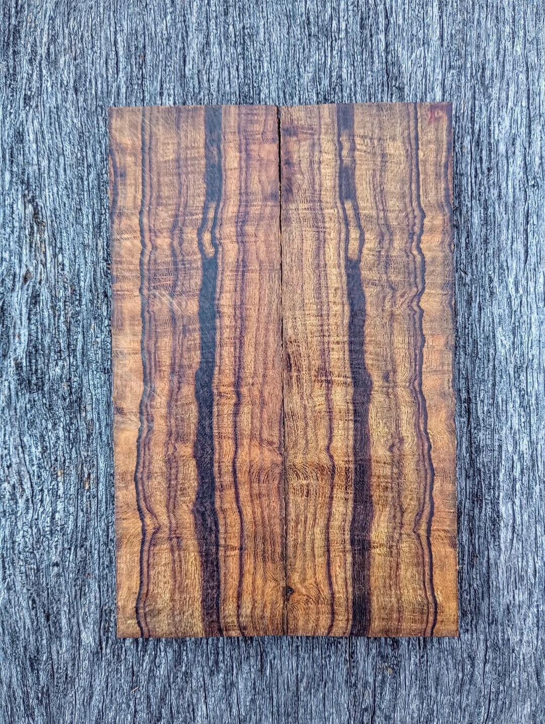 1/4x1.7x5 Book Match Desert Ironwood Knife Scales MM2 Etsy