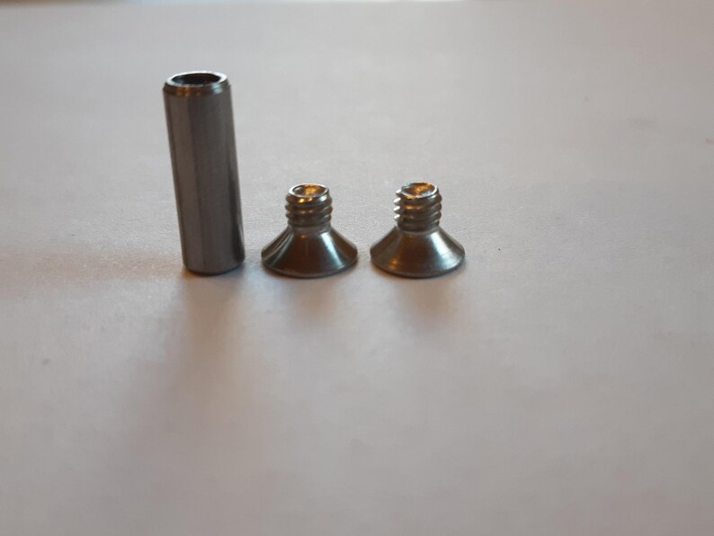 Hex bolt knife scale fasteners Stainless Steel head Etsy