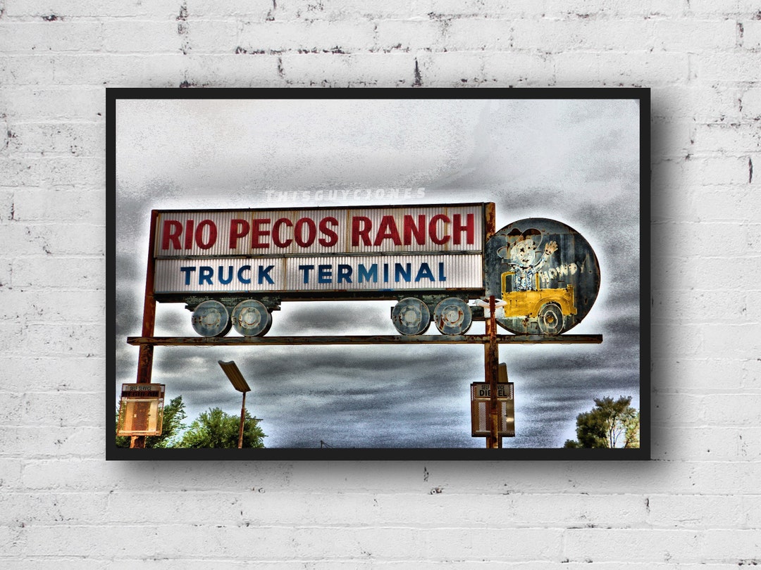 Rio Pecos Ranch Truck Terminal on Route 66 in Santa Rosa New Mexico
