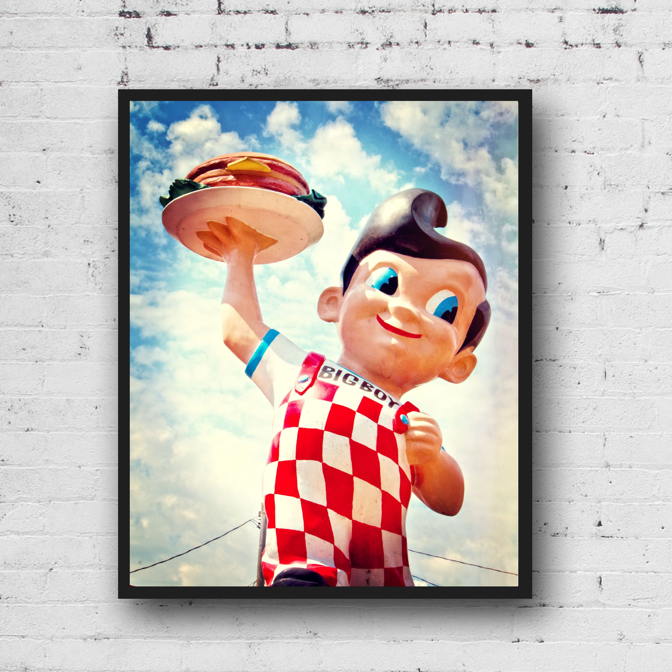 Bob's Big Boy Statue Photographic Print - Etsy