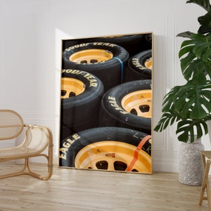 Digital Download Wall Art - Tires Aesthetic 2023 Nascar Printable Design Poster Decor, Stock Car Racing - High Res - JPG Racecar
