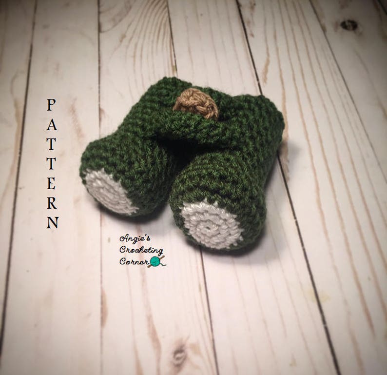 Crochet Binocular Pattern, Amigurumi Binoculars Pattern, Plush Binoculars Toy, Baby Binoculars Pattern, image 2