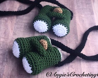 Crochet Binocular Pattern, Amigurumi Binoculars Pattern, Plush Binoculars Toy, Baby Binoculars Pattern,