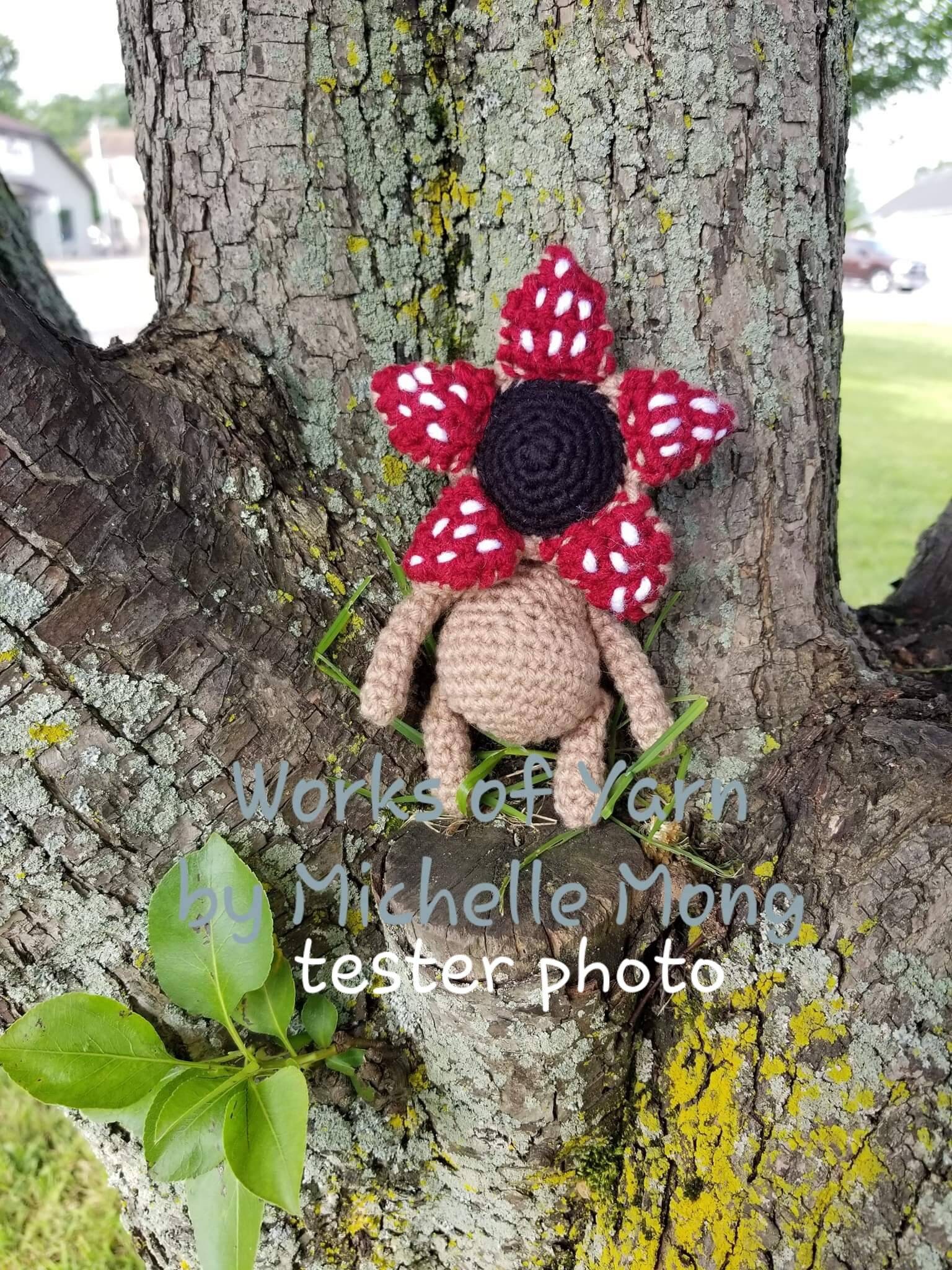 Crochet Demogorgon Pattern Amigurumi Monster Crochet | Etsy