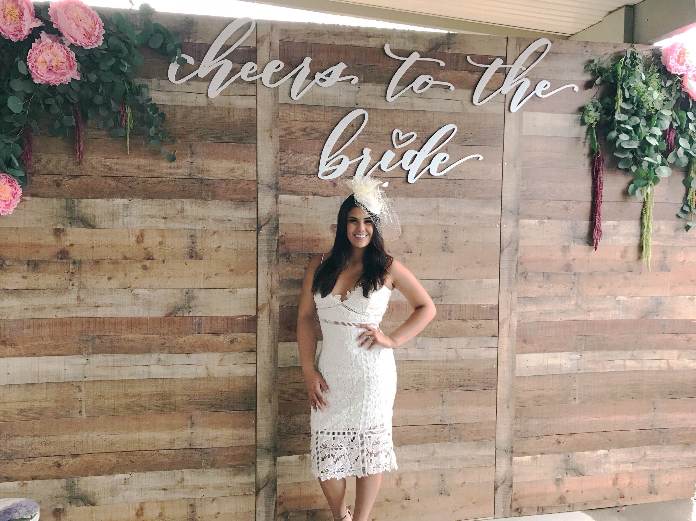 Cheers To The Bride Wedding Decor Wedding Sign Backdrop Etsy