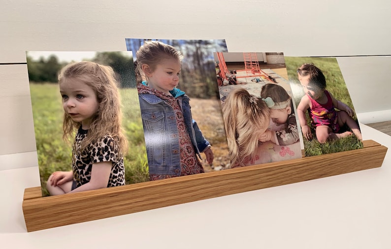 Modern Desk Photo Display Desk Photo Ledge Picture Display Etsy