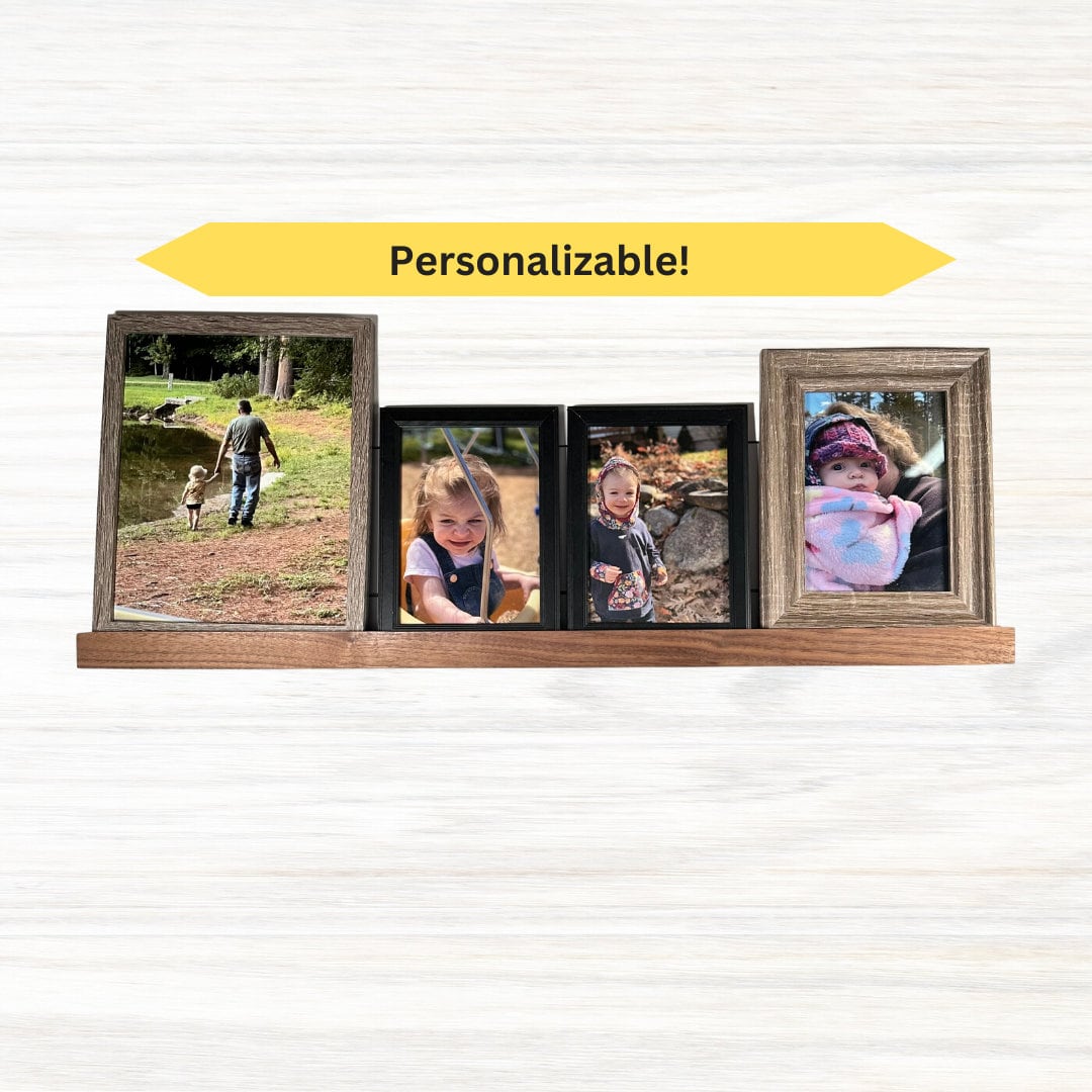 Modern Picture FRAME Rail, Photo Rail for Frames, Sleek Minimalistic ...