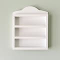 Lenox Spice Rack Shelf | White Handmade Solid Wood Lenox Spice Rack Shelf |  for Lenox Village Spice Collectors