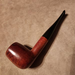S&R Pipes Handmade Billiard Briar Tobacco Pipe - Estate (USA)