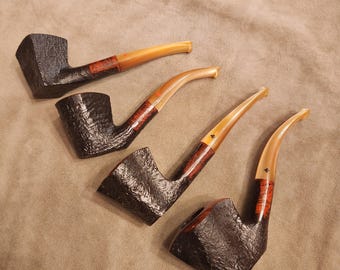 Claude Romain Handmade Monte Carlo Briar Pipe Set - Estate (France)