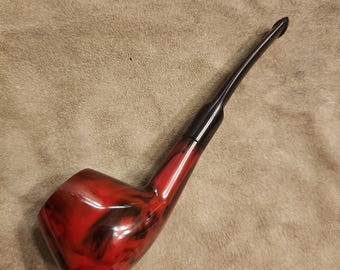 Hilson Fantasia #213 Meerschaum Lined "Pipenite" Tobacco Pipe - Estate (Belgium)