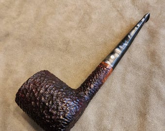 Large Handmade David Jones Sitting Pot Shaped Briar Tobacco Pipe - Estate (USA)